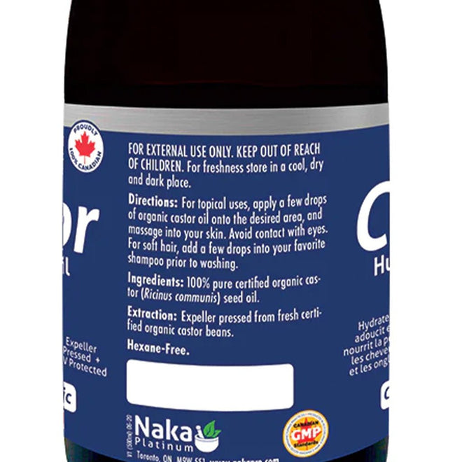 Naka Platinum PURE CASTOR MOISTURIZING OIL, 270ml