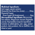 Naka Platinum EXTRA STRENGTH ZINC+COPPER, 120 VCaps