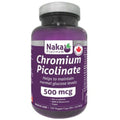 Naka Platinum CHROMIUM PICOLINATE 500mcg, 120 VCaps