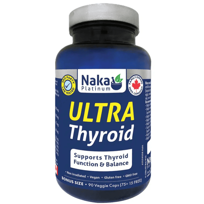 Naka Platinum ULTRA THYROID, 90 VCaps