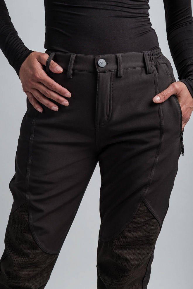 [Gray] PRO Women's High Waist V2 Adventure Water Resistant Pants