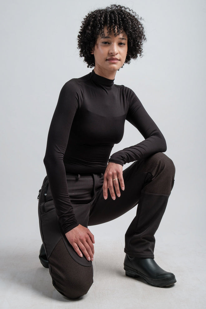 [Gray] PRO Women's High Waist V2 Adventure Water Resistant Pants