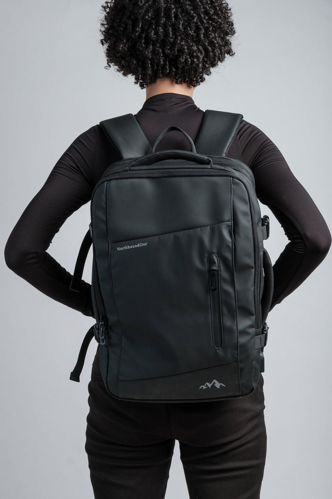 Voyager Expandable Backpack 26L / 38L with Built-in Rain Coat