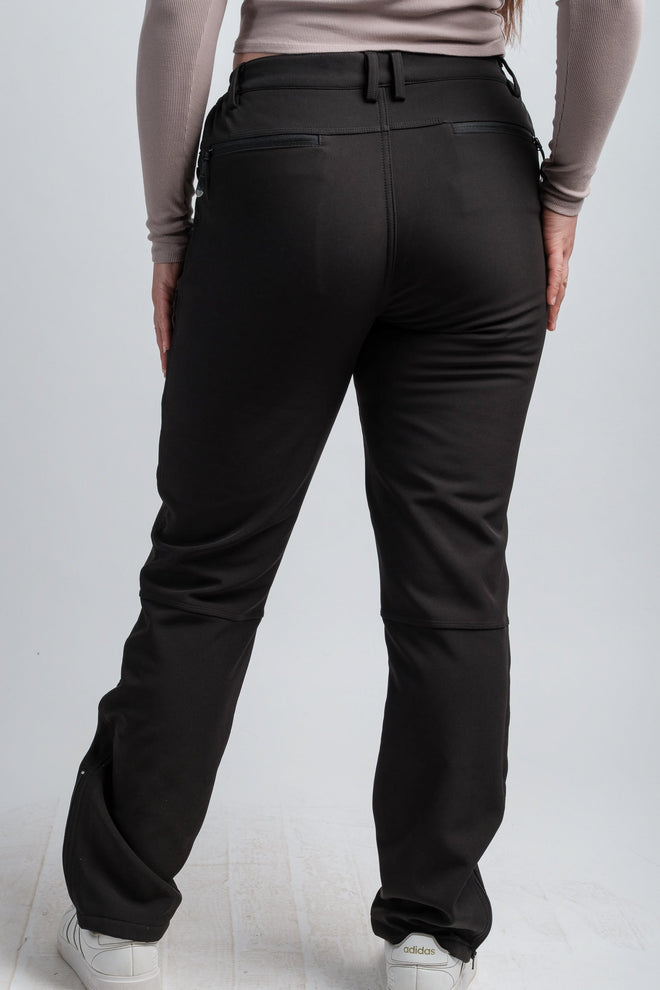 [Black] PRO Women's High Waist V2 Adventure Water Resistant Pants
