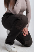 [Black] PRO Women's High Waist V2 Adventure Water Resistant Pants