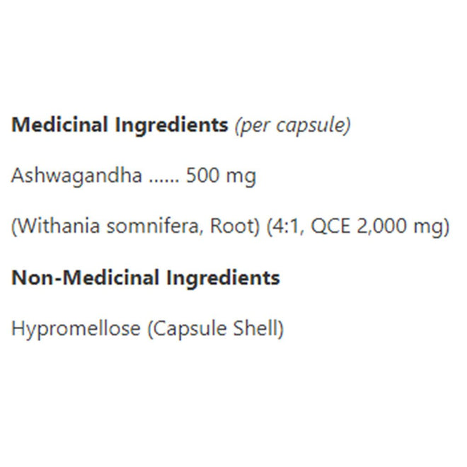 Nutridom ASHWAGANDHA 2000, 60 VCaps