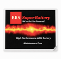 Official BRS Super Battery Sticker