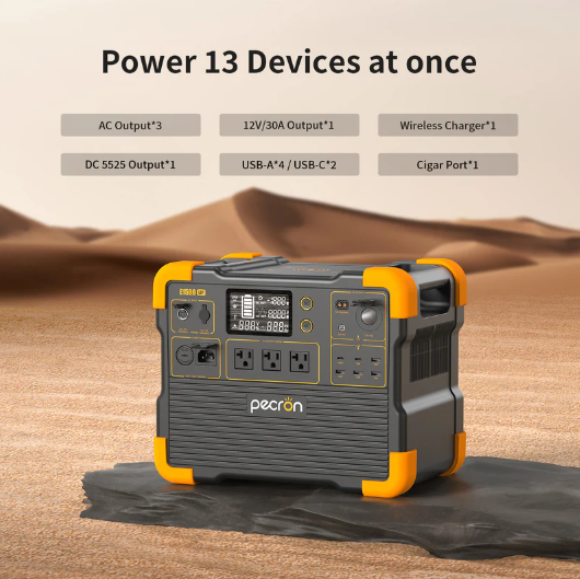 PECRON E1500LFP Portable Power StatIon