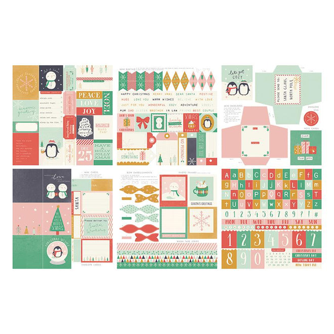 The Paper Boutique Christmas Adventure 8x8 Project Pad
