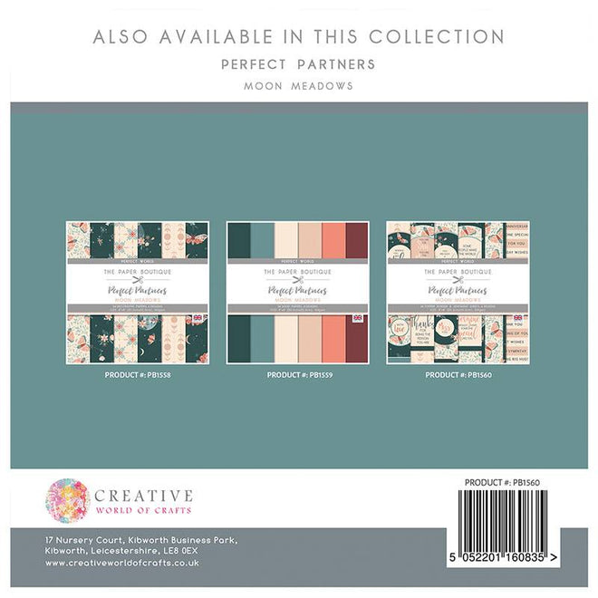 The Paper Boutique Perfect Partners - Moon Meadows 8x8 Toppers