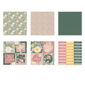 The Paper Boutique Perfect Partners Flower Patch 8 in x 8 in Medley
