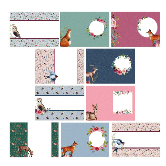 The Paper Boutique Woodland Wonder Insert Collection