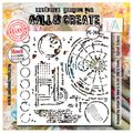 AALL and Create - 6"x6" Stencil - Astral Echoes