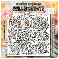 AALL and Create - 6"x6" Stencil - Drip Pulse