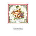 Pink Ink Designs Mistletoe & Swine 6 in x 8 in Clear Stamp Set