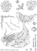Pink Ink Designs Mira 6 in x 8 in Clear Stamp Set