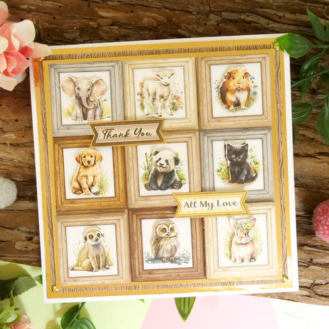 Adorable Animals Picture Perfect Paper Pad
