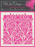 Pink Ink Designs Flowing Fronds 7 in x 7 in Stencil