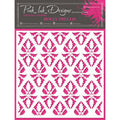 Pink Ink Designs Holly Trellis 7 in x 7 in Stencil