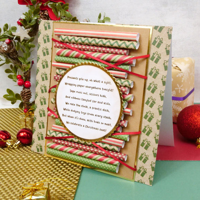 Perfect Poetry Foiled Paper Pad - Season's Greetings