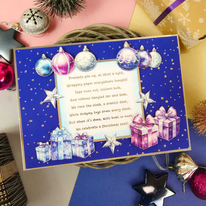 Perfect Poetry Foiled Paper Pad - Season's Greetings