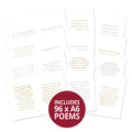 Perfect Poetry Foiled Paper Pad - Season's Greetings