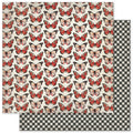 Poppy Garden Basics D 12 x 12 Paper (12 pc Bulk Pack) 34656