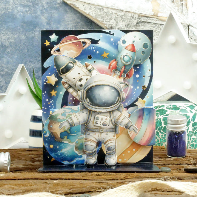 Pop-Up Stepper Cards - Out of this World!