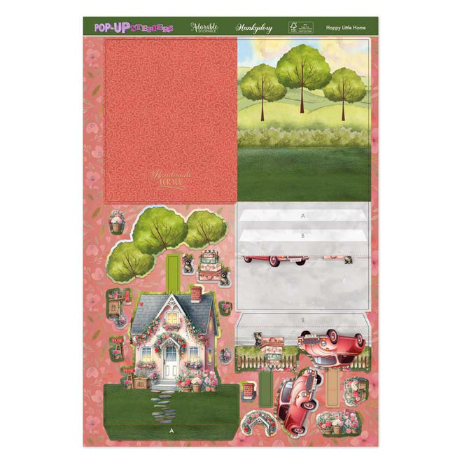 Pop-Up Stepper Cards - Happy Little Home