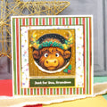Festive Peeping Pals Square Pocket Pad