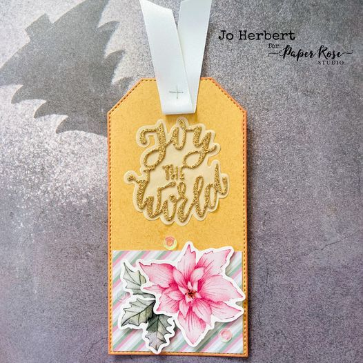 Joy To The World Layered Script Metal Cutting Die 30222