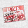 Love You Border Metal Cutting Die 31578