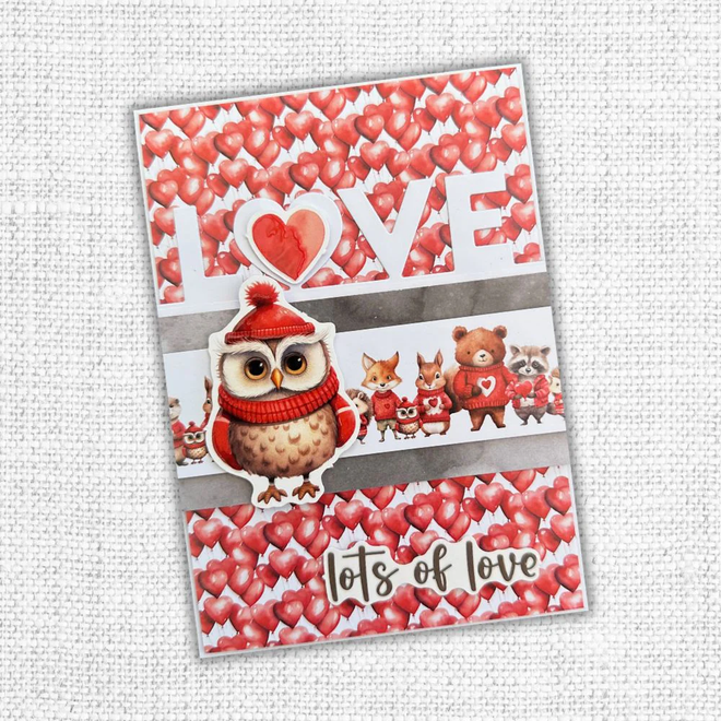 Love You Border Metal Cutting Die 31578