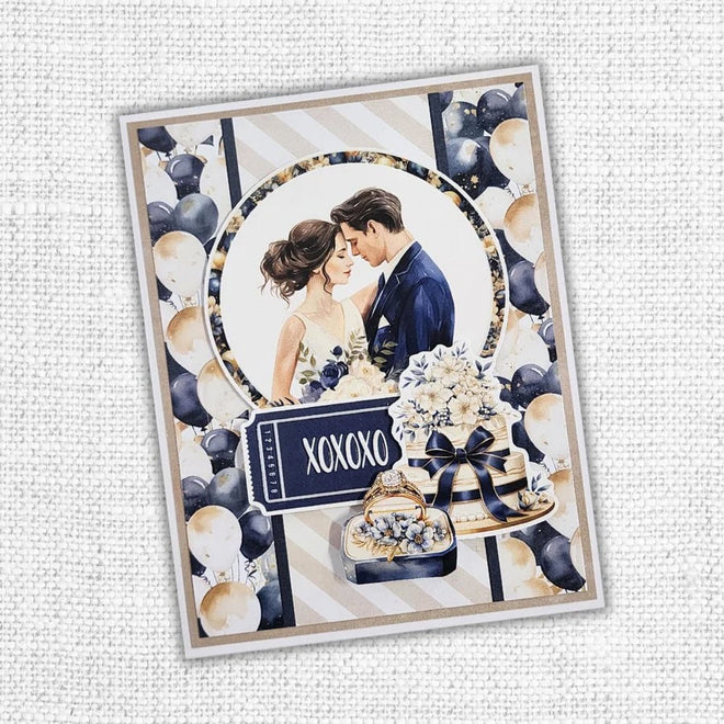 Wedding Blooms 1.0 6x8" Die Cuts & Sentiments 32025