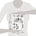 Ciao Bella Clear Stamp Set 6"x8" Walk In Paris