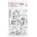 Ciao Bella Clear Stamp Set 6"x8" The Lion And The Mouse