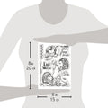 Ciao Bella Clear Stamp Set 6"x8" The Lion And The Mouse