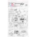 Ciao Bella Clear Stamp Set 6"x8" BuJo Week