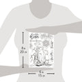 Ciao Bella Clear Stamp Set 6"x8" Hello Winter