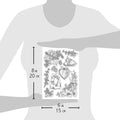 Ciao Bella Clear Stamp Set 6x8 Blackberries