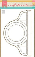 Craft Stencil Clock