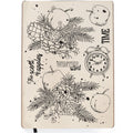 Ciao Bella Clear Stamp Set 6x8 Golden Apples