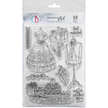Clear Stamp Set 6"x8" Just Married