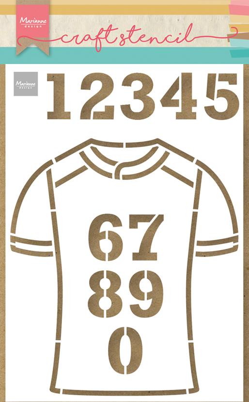 Craft Stencil Team Shirt