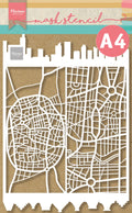 Marianne Design Mask Stencil - A4 - Slimline City
