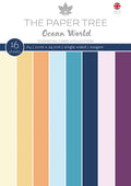 The Paper Tree Ocean World A4 Essential Colour Card