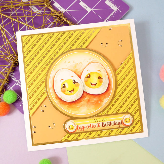 Pun-tastic Foiled Edge-to-Edge Cardstock