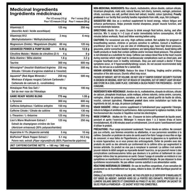 PVL DOMIN8 Pre-workout (520g), 40 Servings