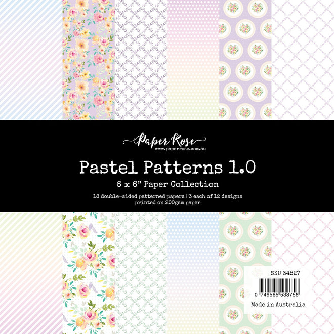 Pastel Patterns 1.0 6x6 Paper Collection 34827