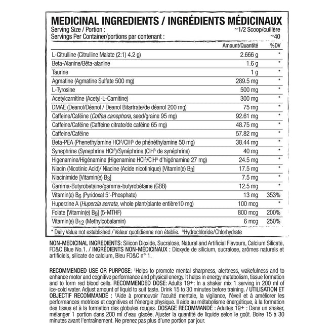 Perfect Sports ALTRD STATE (Pre-Workout), 40 Servings